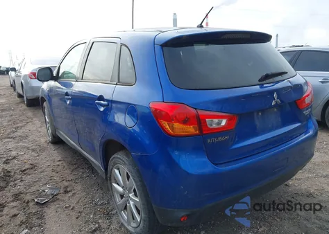 2015 Mitsubishi Outlander Sport Es from USA, damaged, VIN 4A4AP3AU5FE053798
